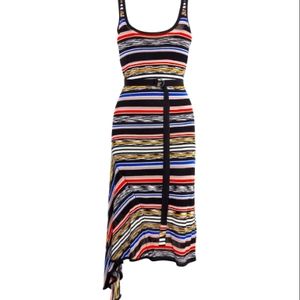 NWOT Beautiful Karen Millen Striped Knit Dress Size Small